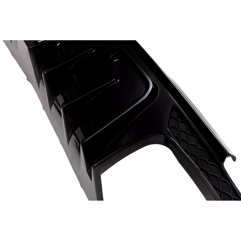 C Class - C205: Gloss Black Brabus Style LED Diffuser 15-18