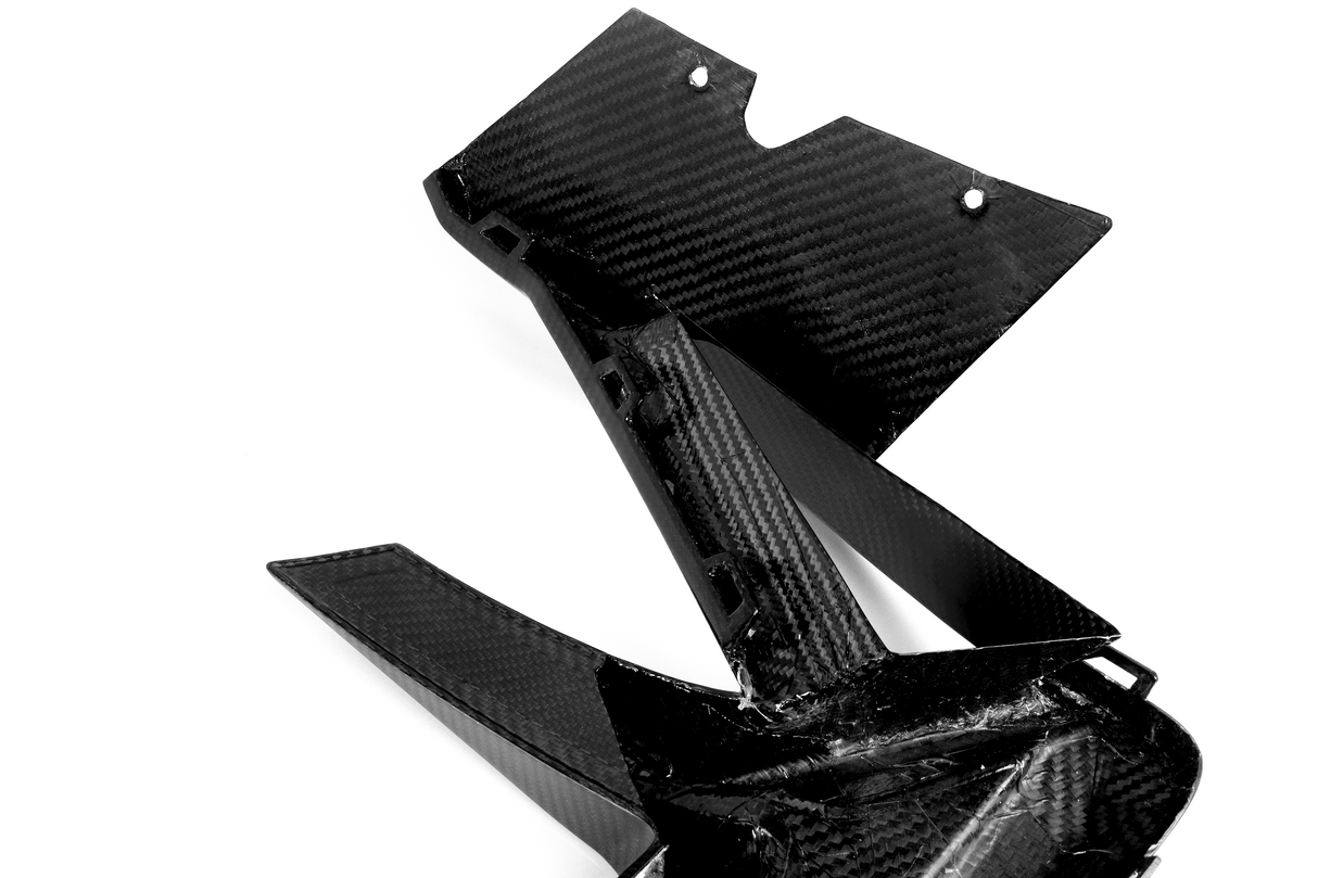 X3M - F97: Dry Carbon Fibre SOOQOO Style Front Canards Trim 21+