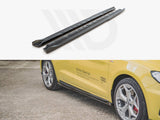 A1 - GB: Gloss Black Maxton Side Skirts 18+