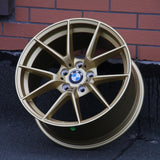 2 Series - F22/F23: 18" Gold 763M M3 CS Style Alloy Wheels 14-20