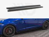 Leon - MK3: Gloss Black Maxton Side Skirts 13-19