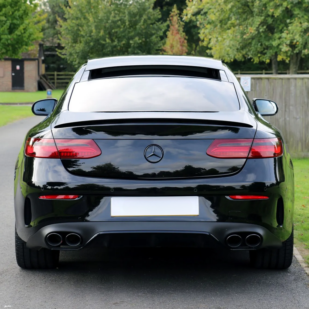 E Class - C238 Coupe: Gloss Black Spoiler 16-20