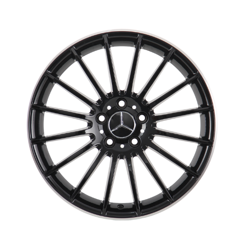 C Class - W205: 18" Gloss Black Turbine Alloy Wheels 14-21