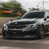 3 Series - G20/G21 Pre-Facelift: Gloss Black Front Splitter 2019-2022