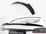 Model S - Plaid Facelfit: Gloss Black Maxton 3D Spoiler 21+