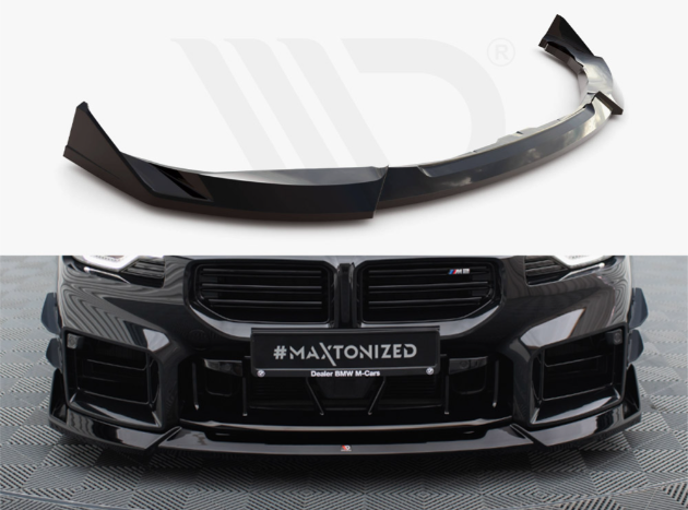 M2 - G87: Gloss Black Maxton Front Splitter 23+