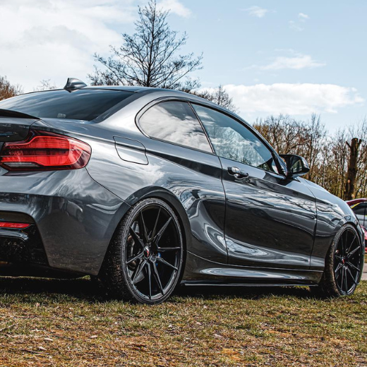 2 Series - F22: Gloss Black Performance Style Side Skirts 14-21