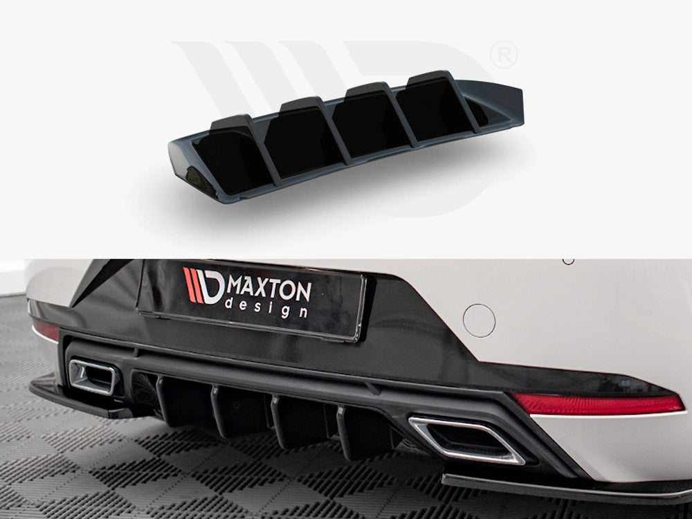 Ibiza - MK5: Gloss Black Maxton Rear Diffuser 17-21