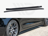 Model 3: Gloss Black Maxton Side Skirts 17-23