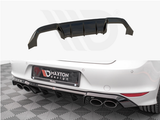 Golf- MK7 Pre-Facelift: Gloss Black Maxton Rear Diffuser 13-16