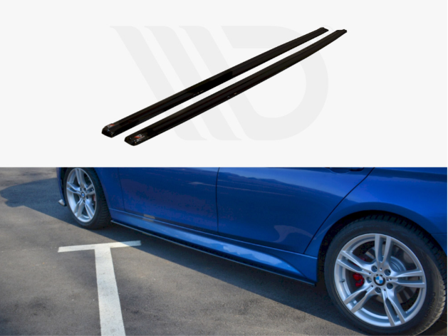 3 Series - F30: Gloss Black Maxton Side Skirts 12-18