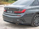 3 Series - G20: Gloss Black Maxton Rear Side Splitters 19-22