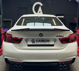 4 Series - F32 Coupe: Pre-preg Dry Carbon Fibre M4 Style Spoiler 14-20