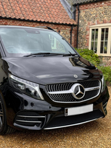 V Class - W447: Gloss Black Diamond Silver Grill 15-19