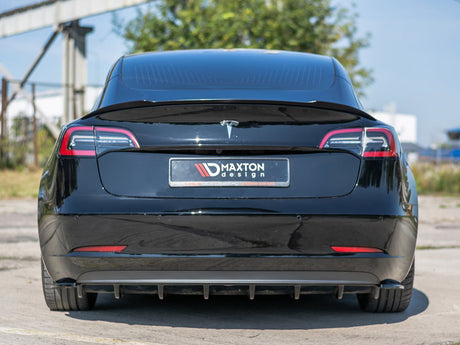 Model 3: Gloss Black Maxton Rear Diffuser V1 17-23