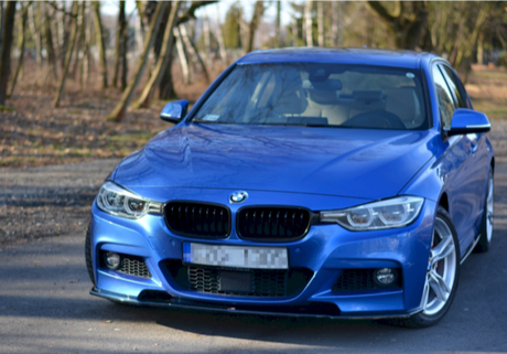 3 Series - F30/F31: Gloss Black Maxton Front Splitter 12-18