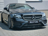 E Class - C238/A238: Gloss Black Maxton Splitter V1 17-20