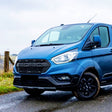 Ford - Transit Custom: Matt Black Raptor Style Front Grill 18-23