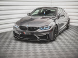 M4 - F82: Gloss Black Maxton Front Splitter 14+