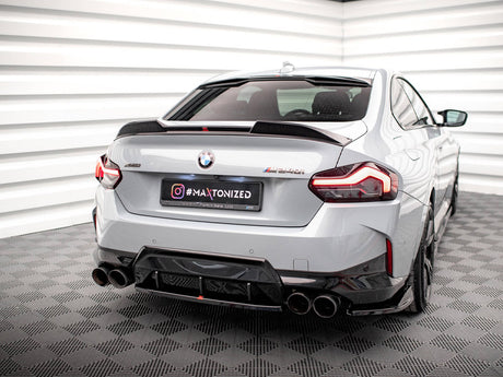 2 Series - G42: Gloss Black Maxton Rear Centre Diffuser 21+