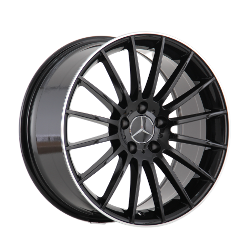 C Class - W205: 18" Gloss Black Turbine Alloy Wheels 14-21