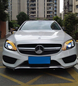 C Class - W205/C205 Pre-Facelift: LED Front Headlights 14-19