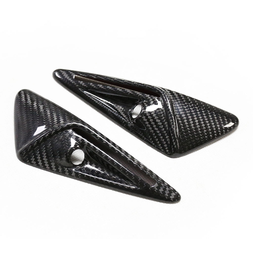 Model Y: Dry Carbon Fibre Side Camera Cover 19-23