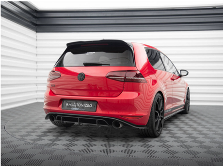 Golf - MK7 GTI/R: Gloss Black Maxton Spoiler V3 13-19