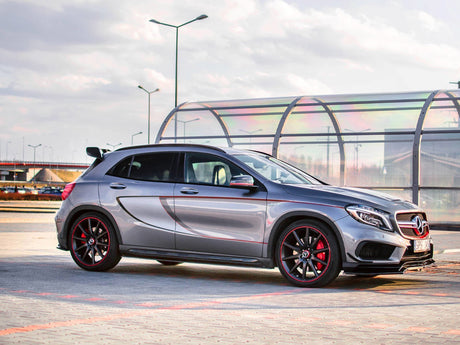 GLA45 - X156 Pre-facelift: Gloss Black Maxton Side Skirts 14-17