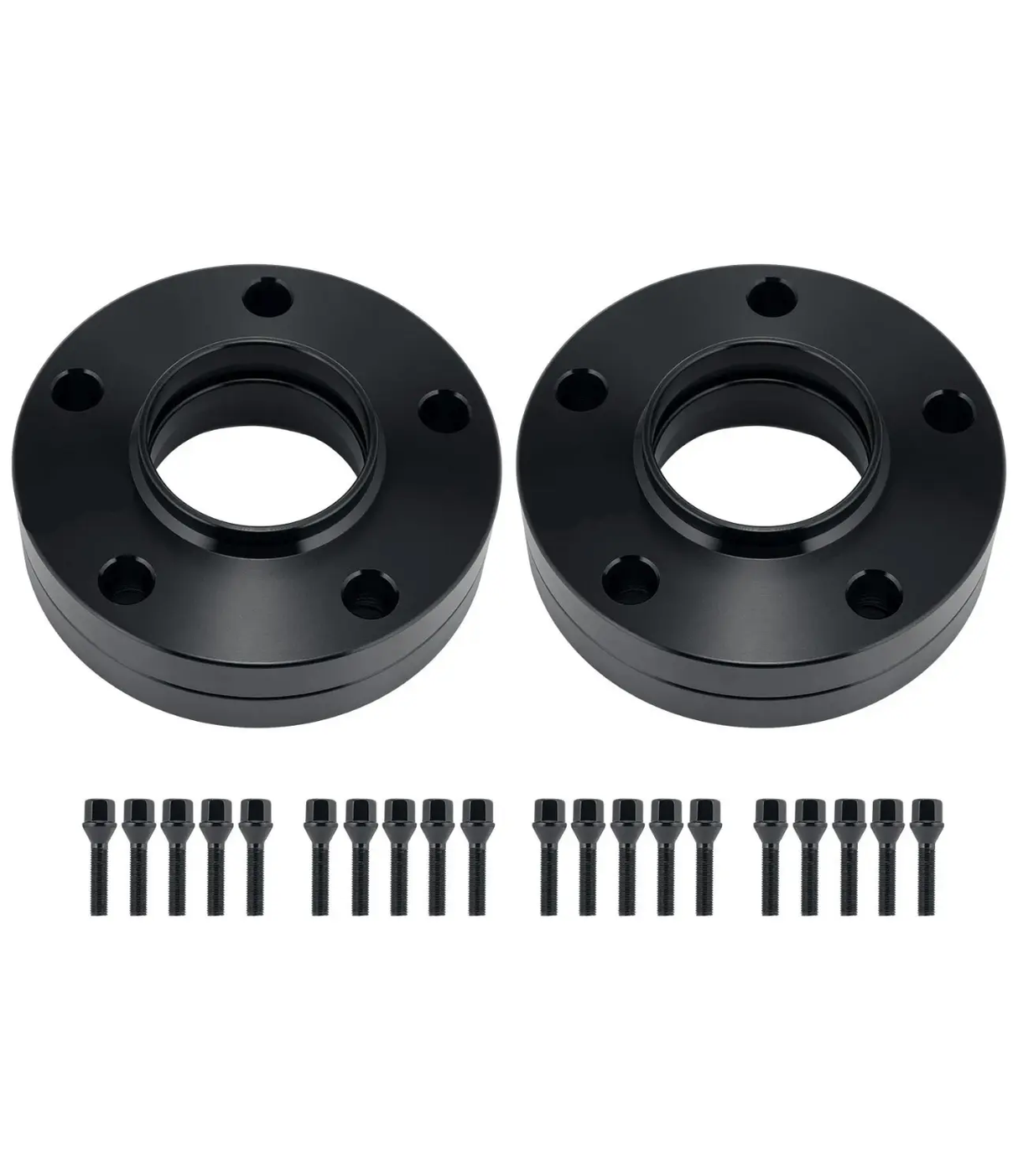 E Class - W212/C207/A207: Black Wheel Spacers & Bolts 10-16