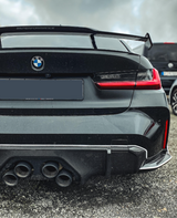 M4 - G82: Dry Carbon Fibre Performance Style Diffuser 21+