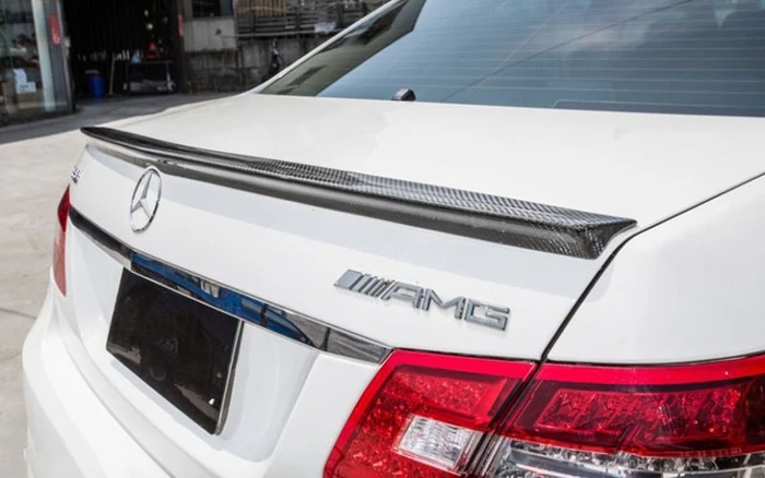 E Class - W212: Carbon Fibre AMG Style Spoiler 10-16