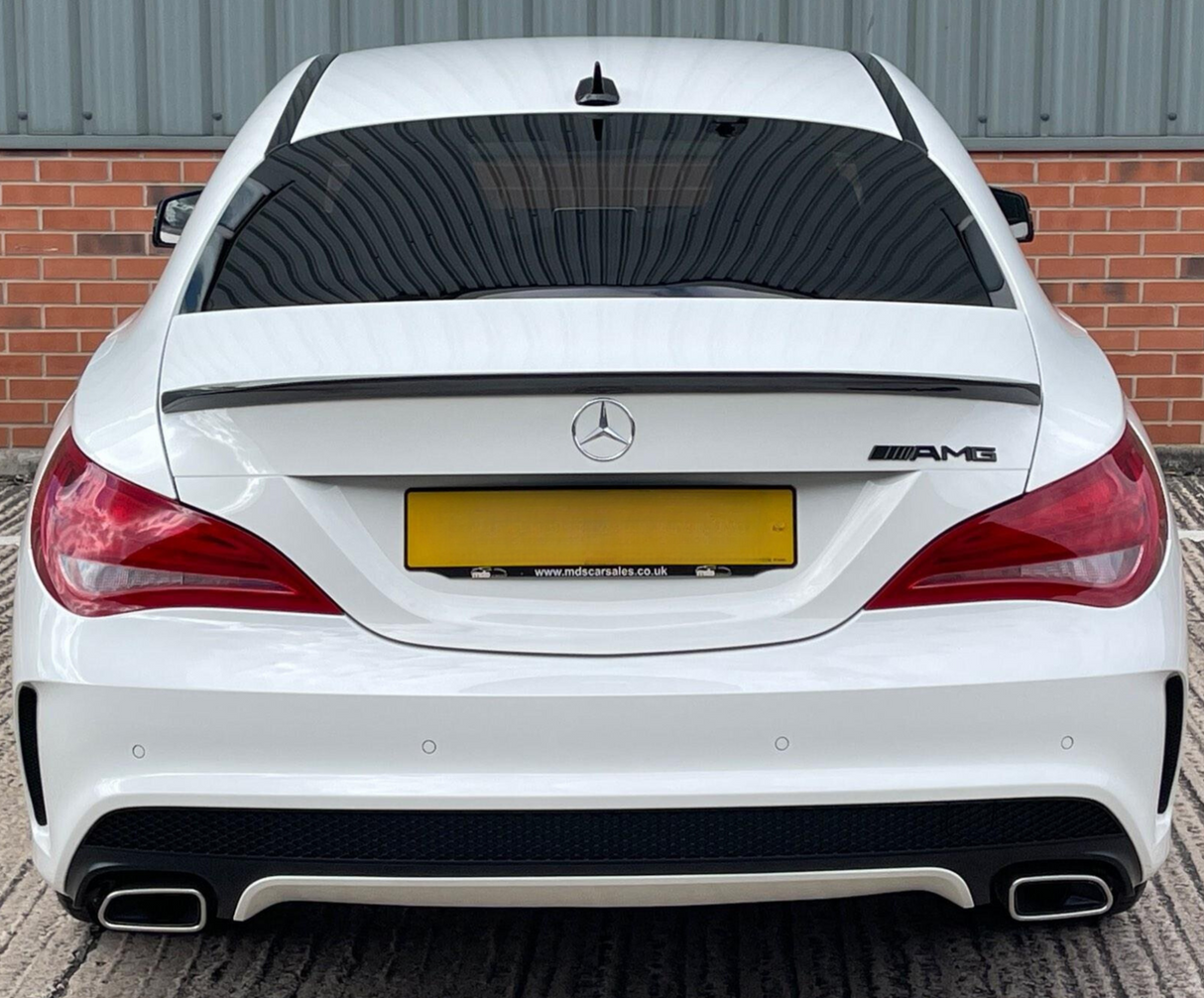 CLA - W117: Gloss Black AMG Style Spoiler 13-18