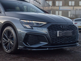 A3 - 8Y/8YS: Gloss Black Performance Style Front Splitter 21+