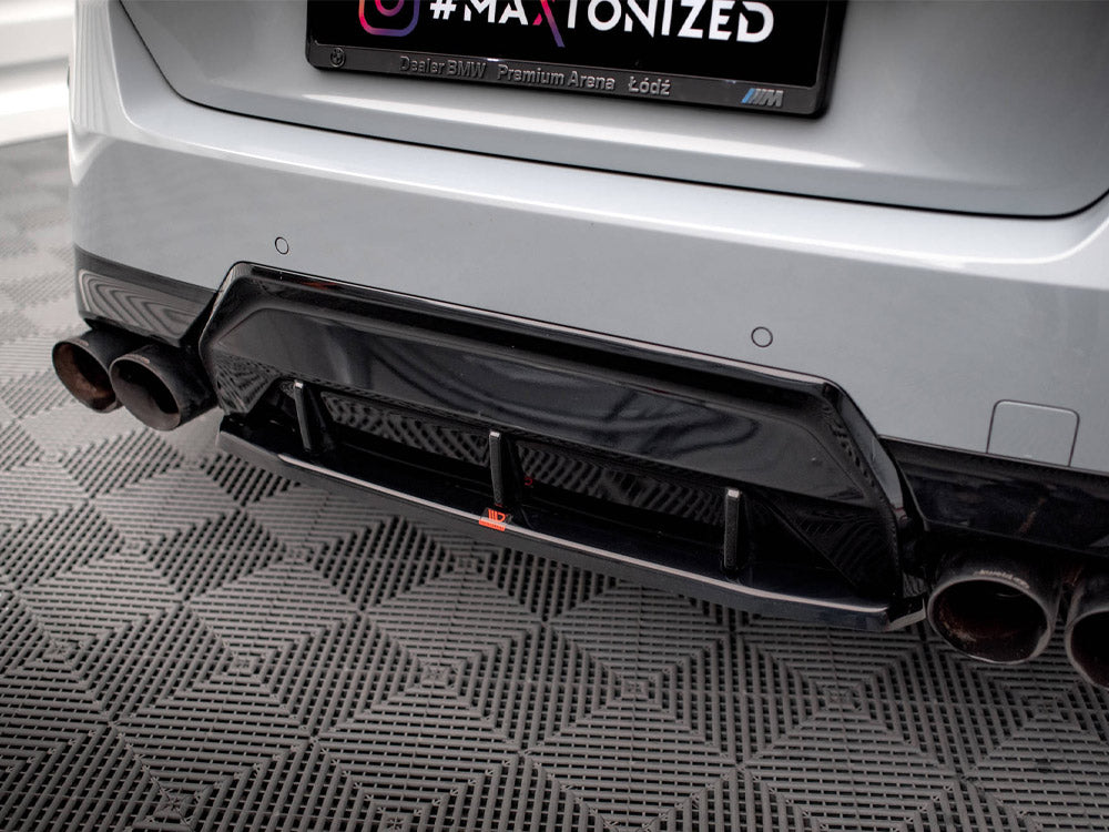 2 Series - G42: Gloss Black Maxton Rear Centre Diffuser 21+