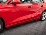 A3 - 8Y: Gloss Black Maxton Side Skirts 20+