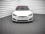 Model S: Gloss Black Maxton Front Splitter V1 16-20