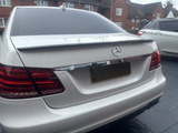 E Class - W212: Gloss Black AMG Style Spoiler 10-16