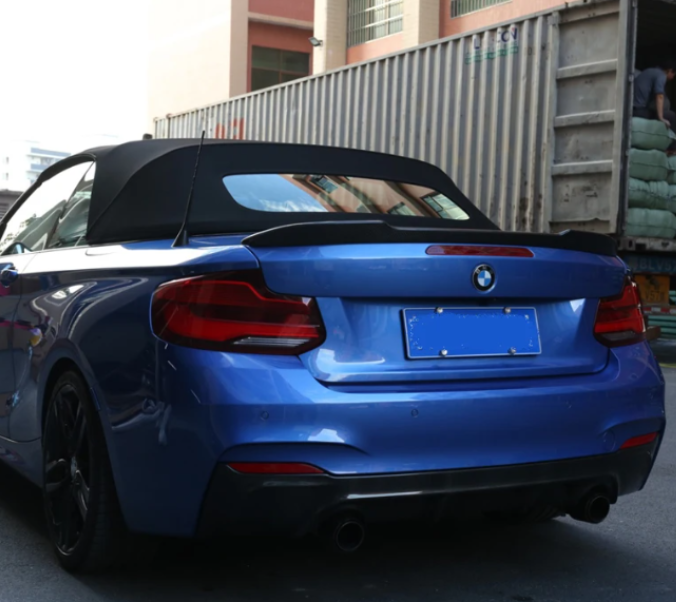 2 Series - F23: Gloss Black CS Style Spoiler 14-21