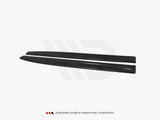 M4 - F82: Gloss Black Maxton Side Skirts V1 14-20