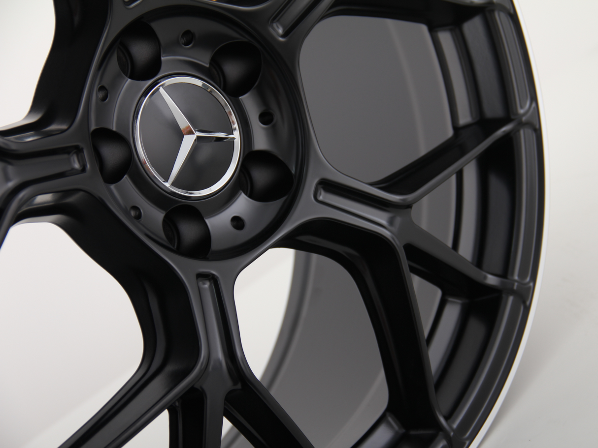 A Class - W177: 18" Satin Black New AMG Style Alloy Wheels 18+