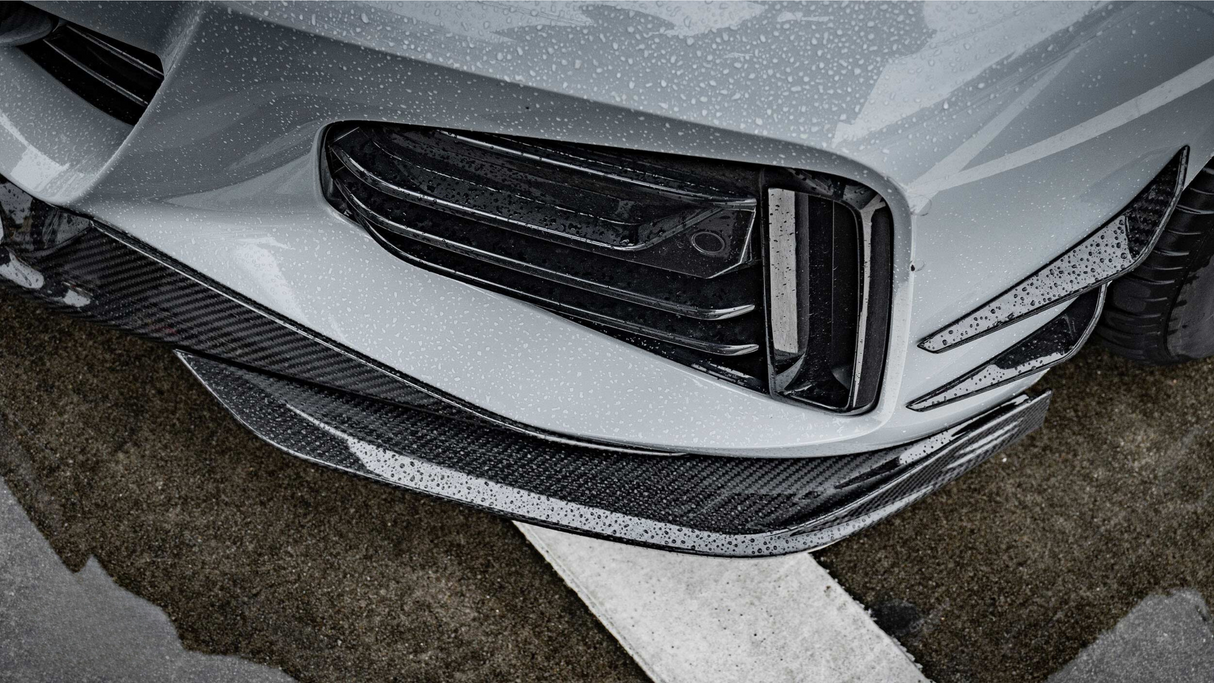 4 Series - G26: Dry Carbon Fibre SOOQOO Style Front Splitter 20-24