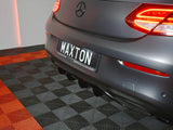 C Class - C205: Gloss Black Maxton Rear Diffuser 15-18