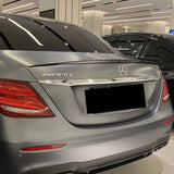 E Class - W213: Gloss Black E63 Style Spoiler 16-20