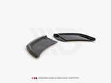 A1 - GB: Gloss Black Maxton Rear Side Splitters 18+