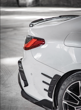 4 Series - G22: Dry Carbon Fibre SOOQOO Style Rear Side Fender Trim 20+