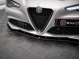 Giulia - Sport: Gloss Black Maxton Front Splitter V1 16+