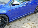 Golf R - MK7: Gloss Black Maxton Side Skirts 13-16