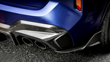 X3M - F97: Dry Carbon Fibre SOOQOO Style Quad Exhaust Diffuser 21+