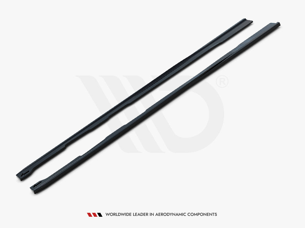 RS6 - C7: Gloss Black Maxton Side Skirts 13-17